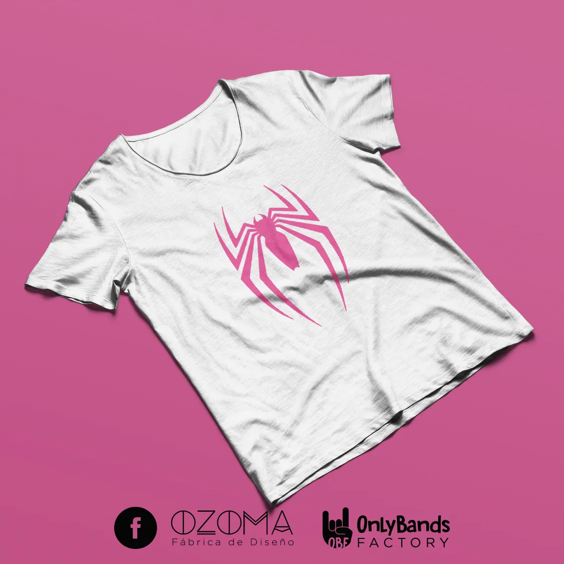 Playera Spider-Man Gwen Logo - Modelo 3