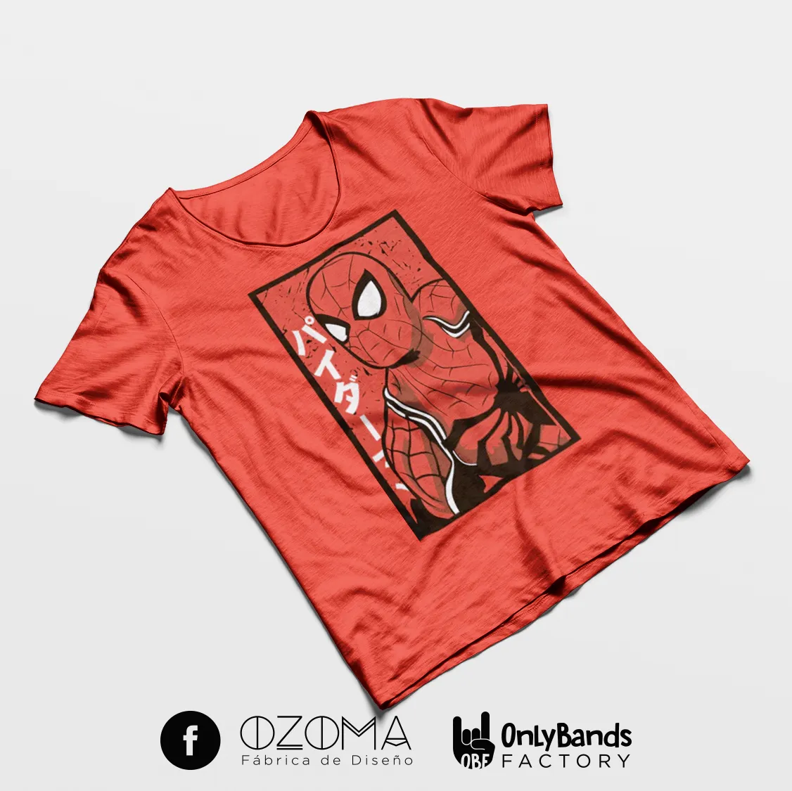 Playera Spider-Man Manga Anime - Modelo 7