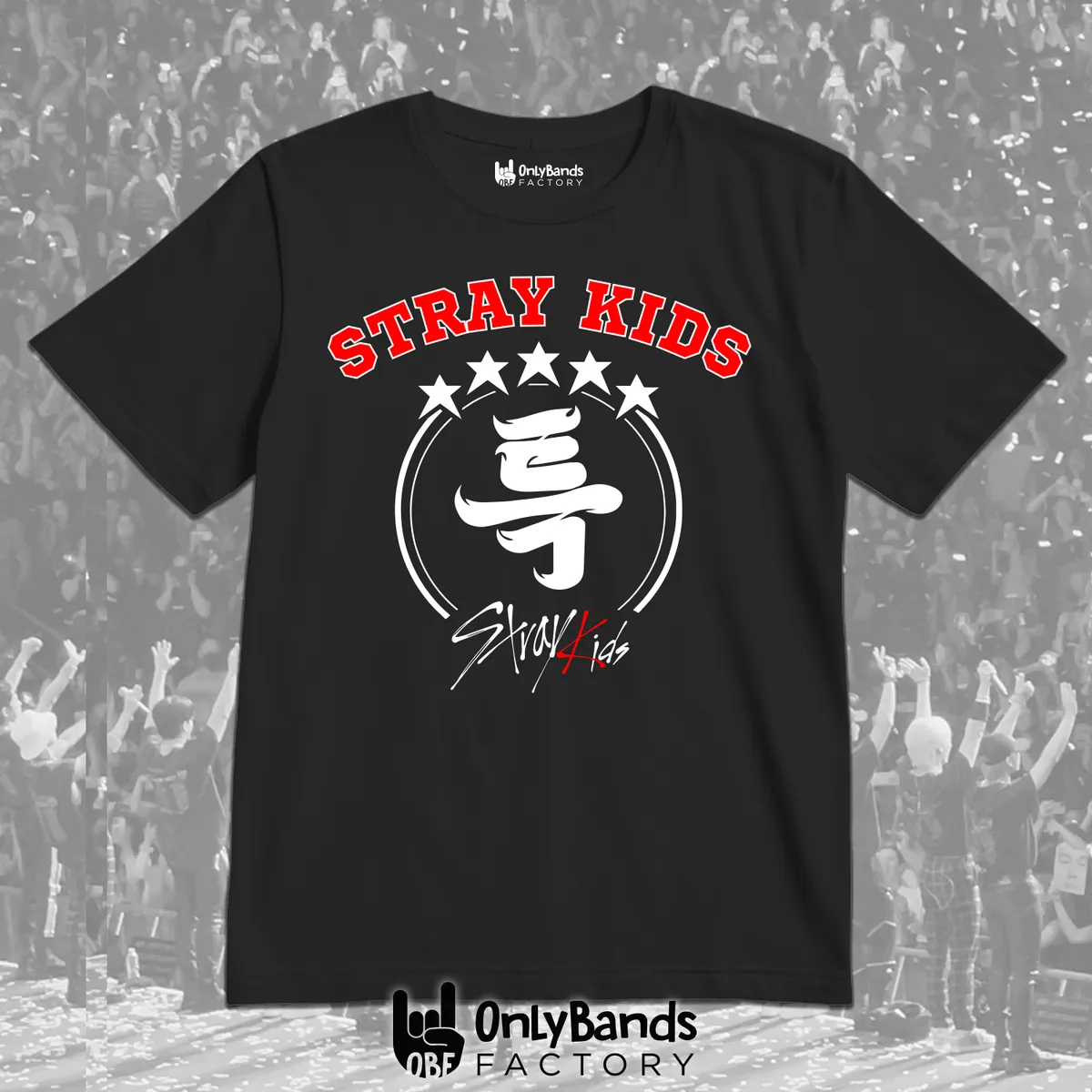 Playera Stray Kids Stray Kids Círculo Logo - Modelo 12