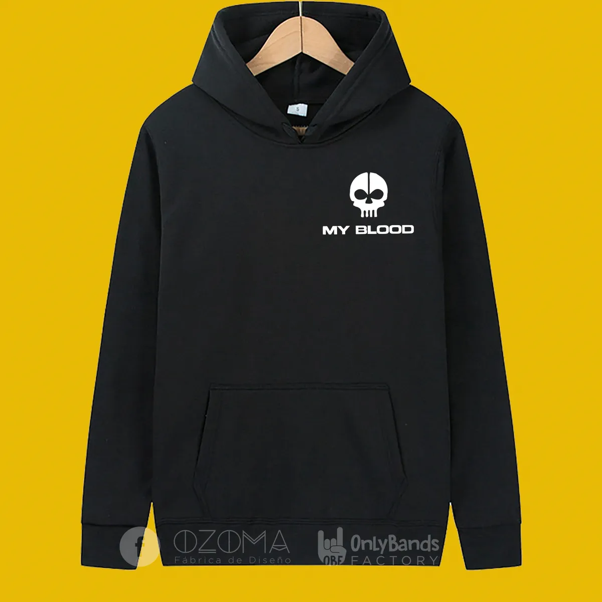 Sudadera Twenty One Pilots My Blood Skull Small - Modelo 30