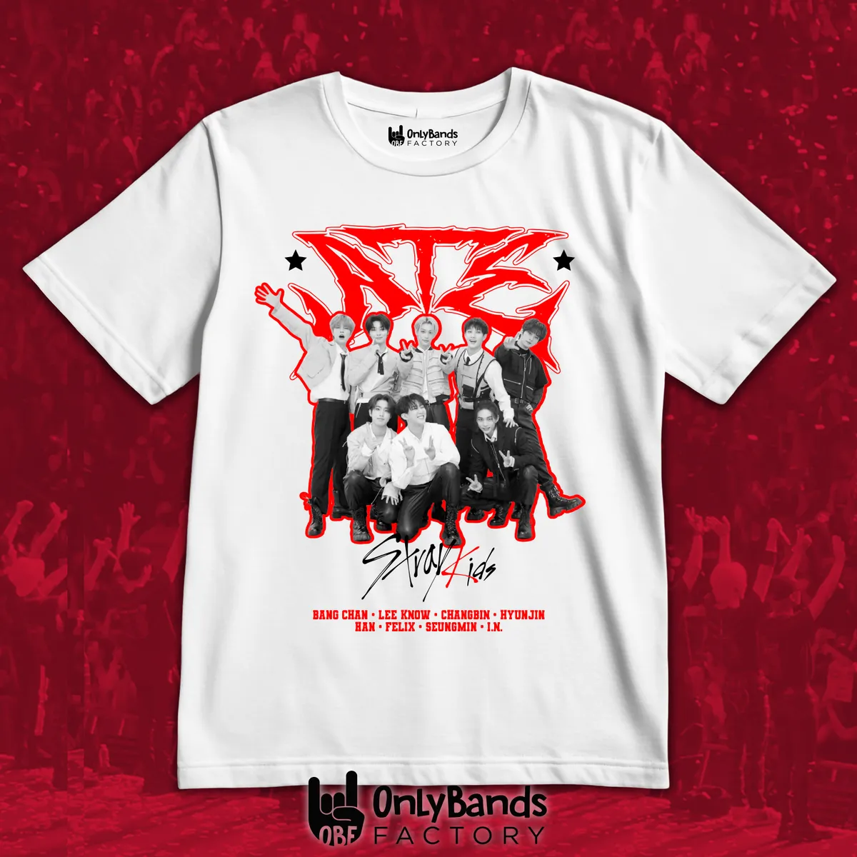 Playera Stray Kids dominATE - Modelo 13