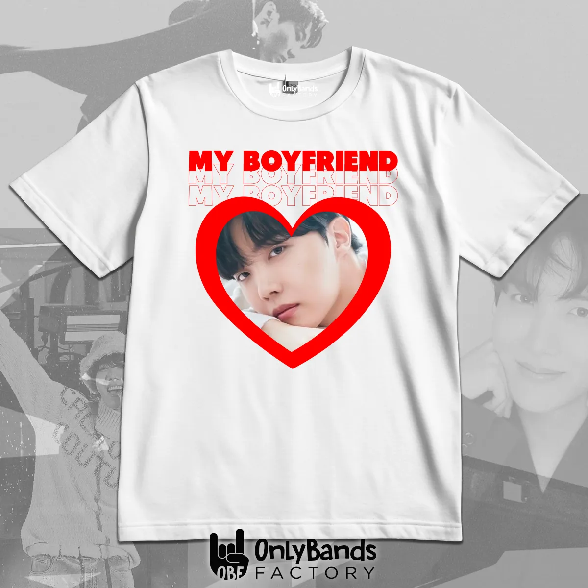 Playera J-Hope My Boyfriend - Modelo 18