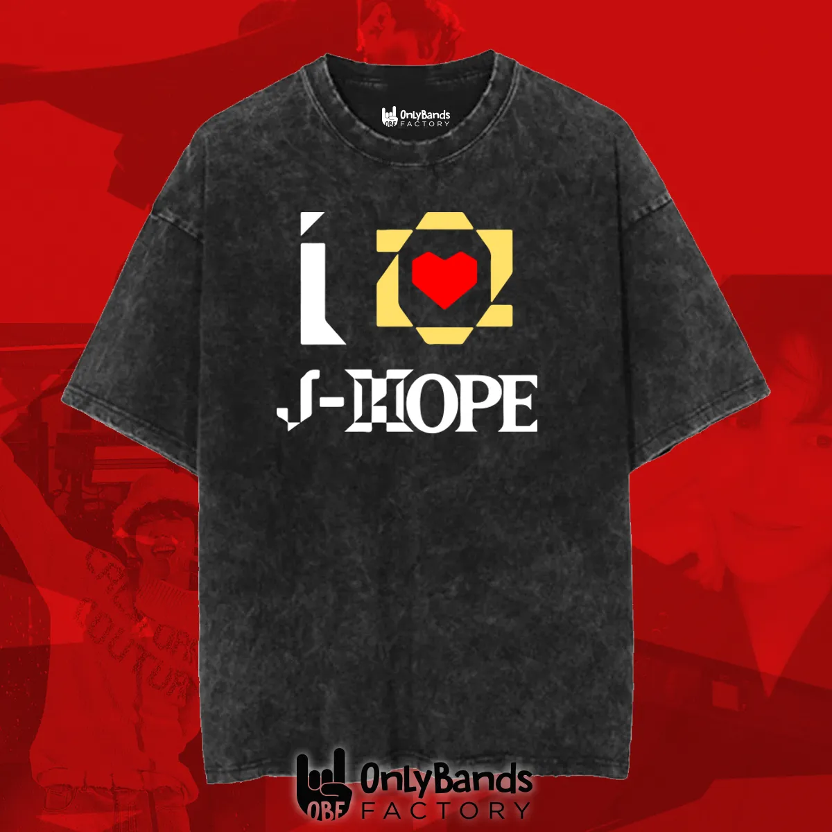 Playera J-Hope I Love J-Hope - Modelo 2