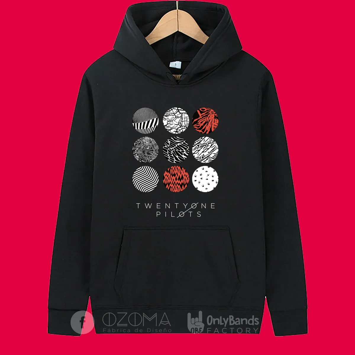 Sudadera Twenty One Pilots Symbols Grid - Modelo 2