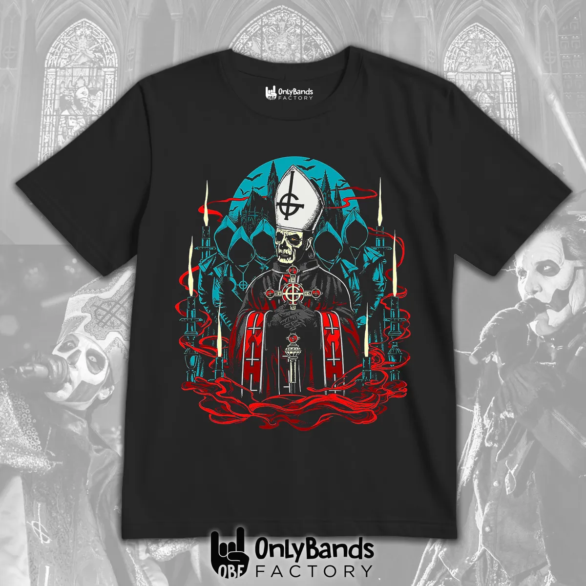 Playera Ghost Papa Luna - Modelo 12
