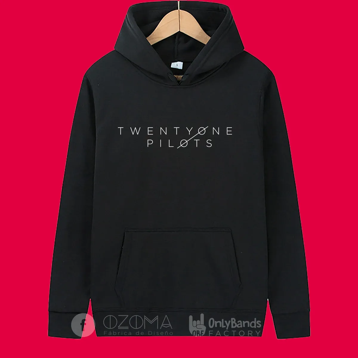 Sudadera Twenty One Pilots Logo Text - Modelo 3