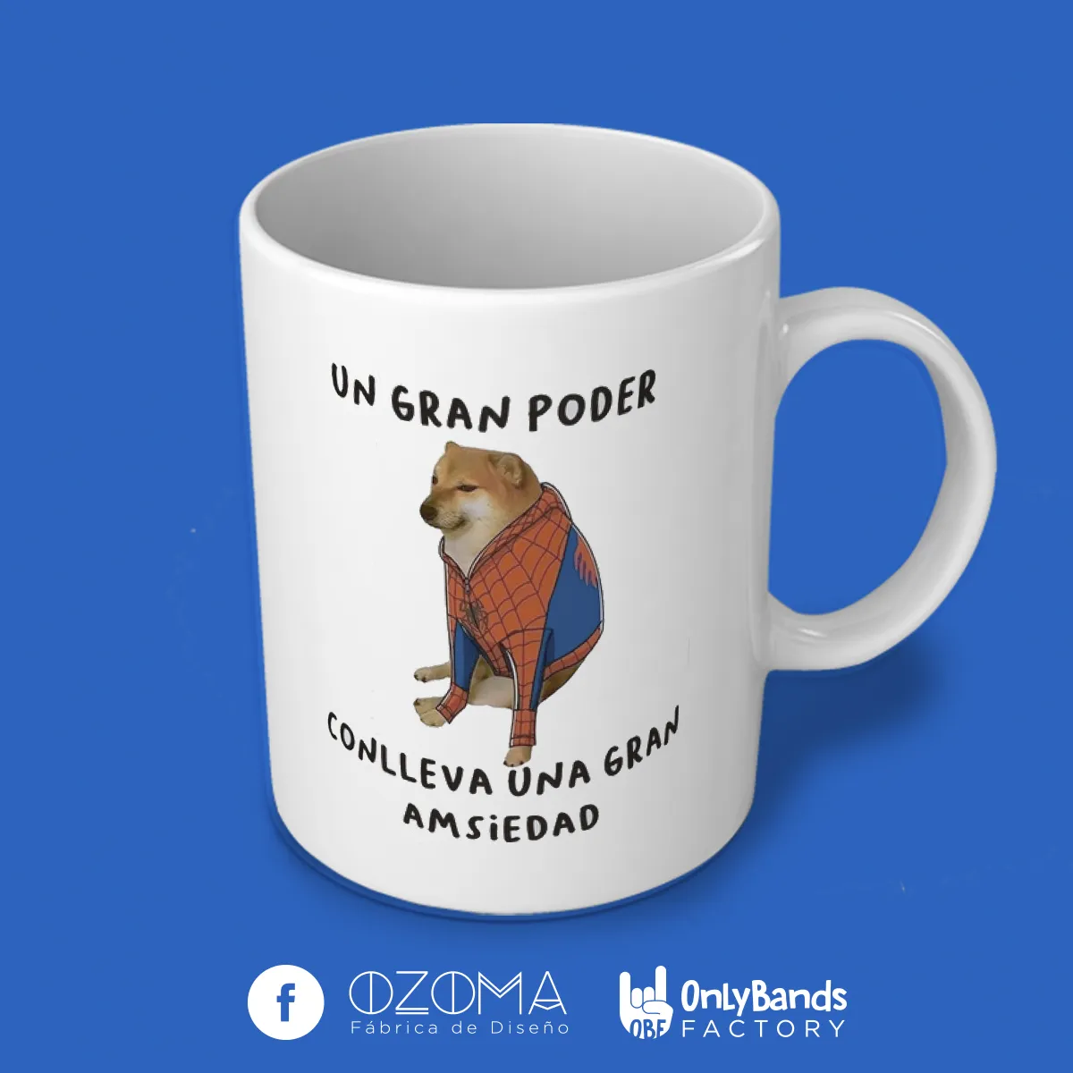 Taza Spider-Man color blanco | Series y Peliculas