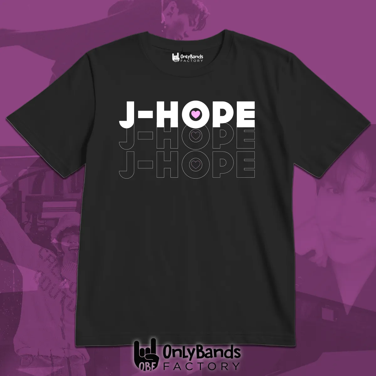 Playera J-Hope J-Hope Apilado - Modelo 23