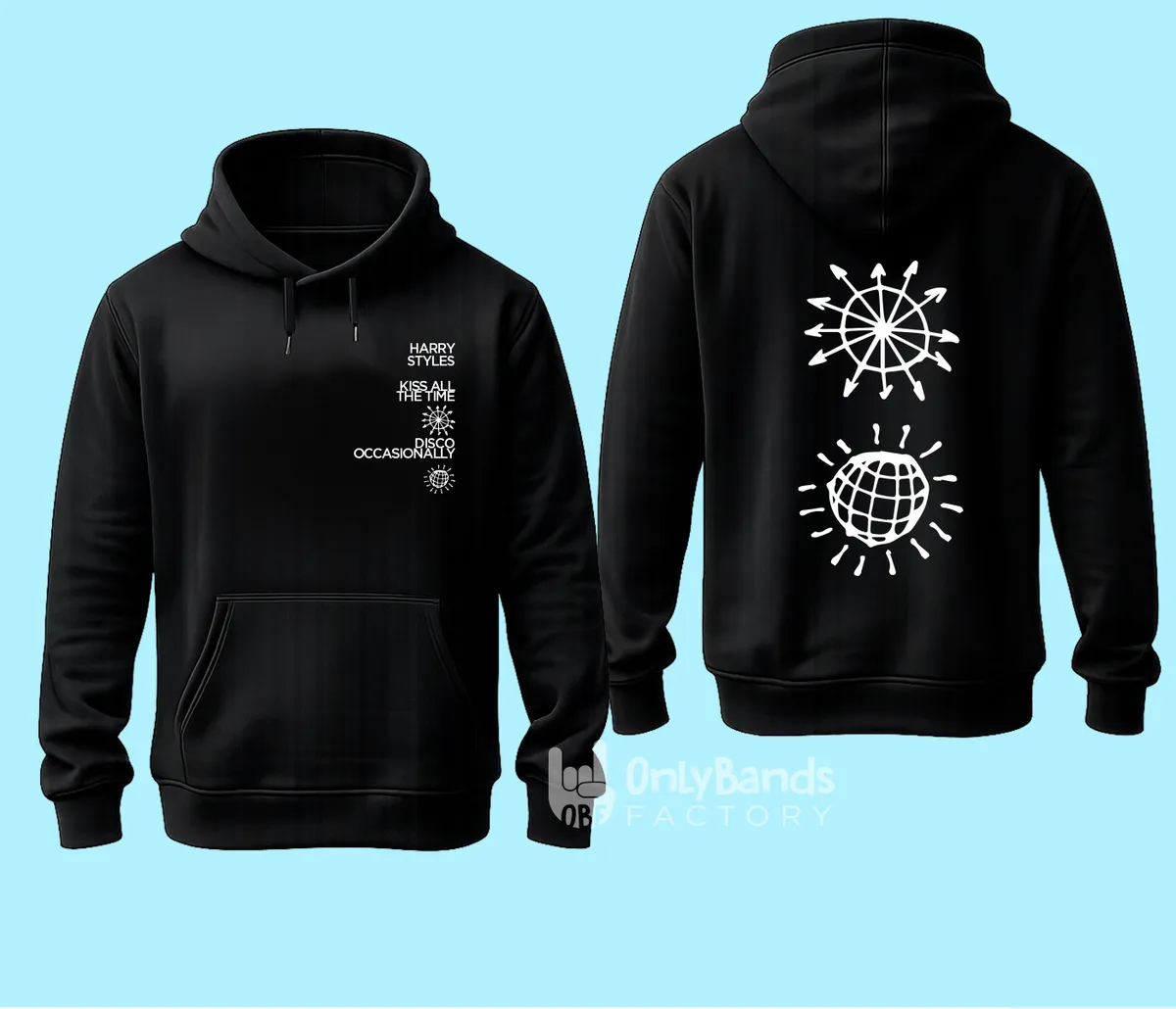 Sudadera Harry Styles Kiss All The Time Geometric - Modelo 40