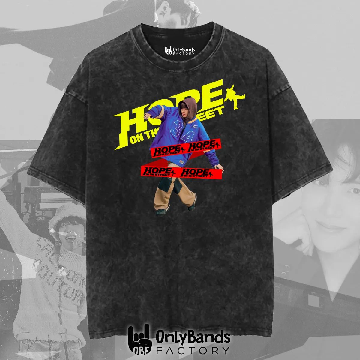 Playera J-Hope Hope On The Street Dance - Modelo 5