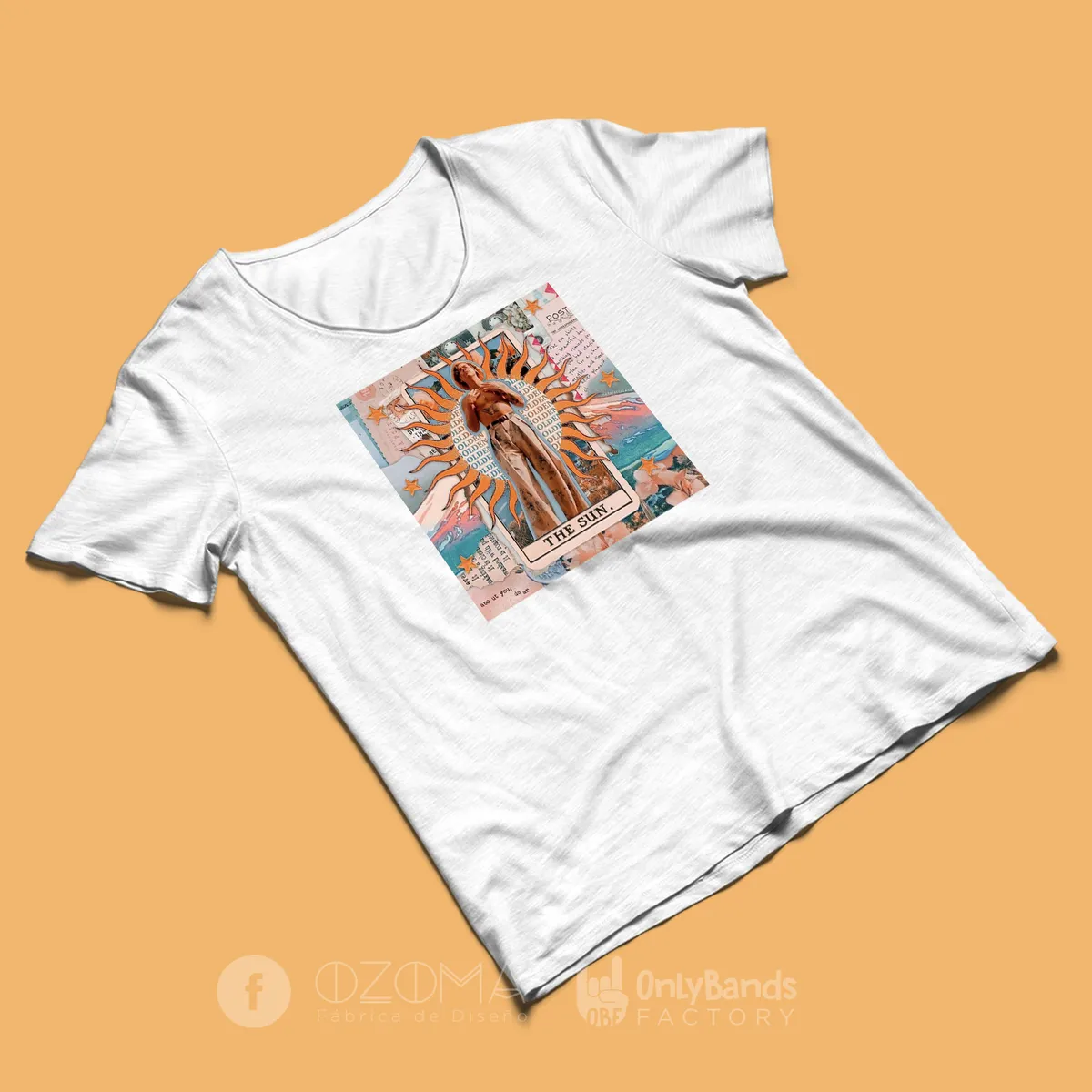 Playera Harry Styles The Sun Collage - Modelo 6
