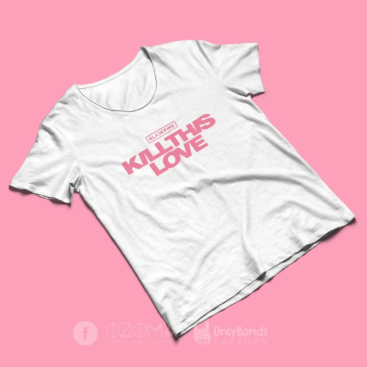 Playera Black Pink Kill This Love - Modelo 4