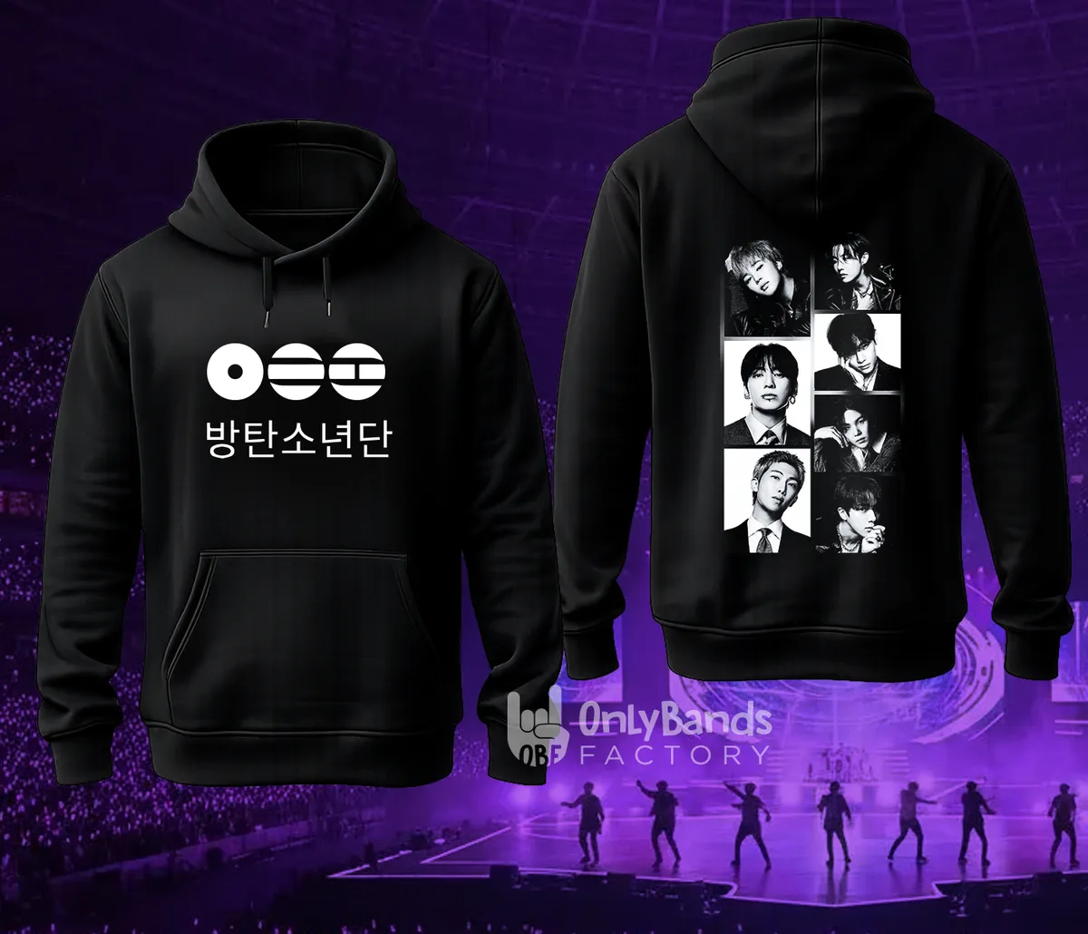 Sudadera BTS Hangul Collage - Modelo 23