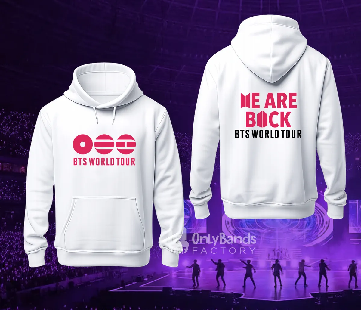 Sudadera BTS World Tour Logo - Modelo 25