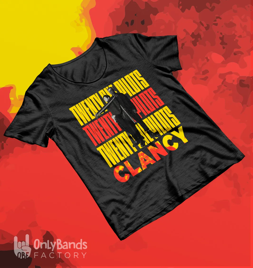 Playera Twenty One Pilots Clancy Photo Retrato - Modelo 1