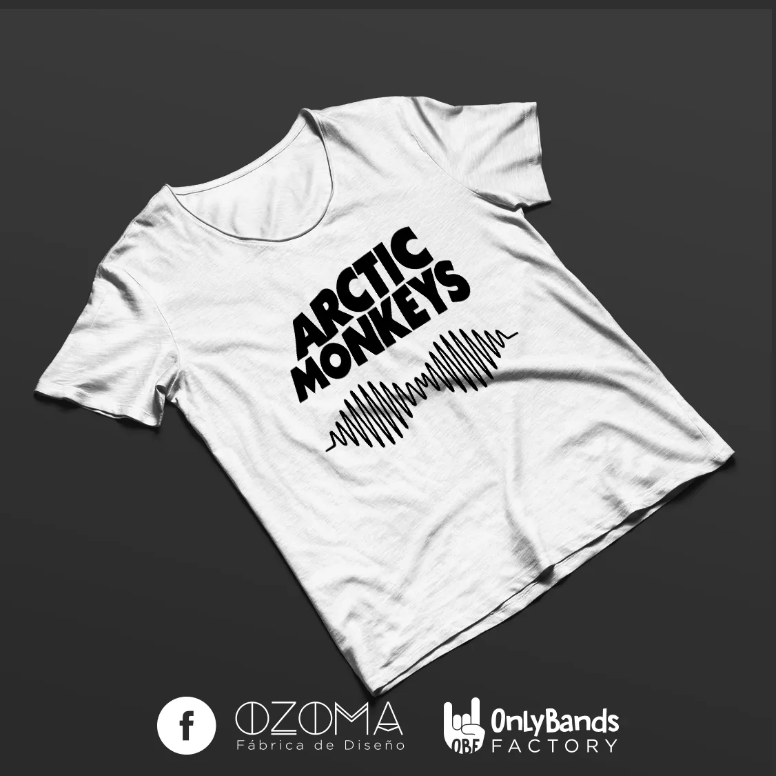 Playera Arctic Monkeys AM Soundwave - Modelo 4