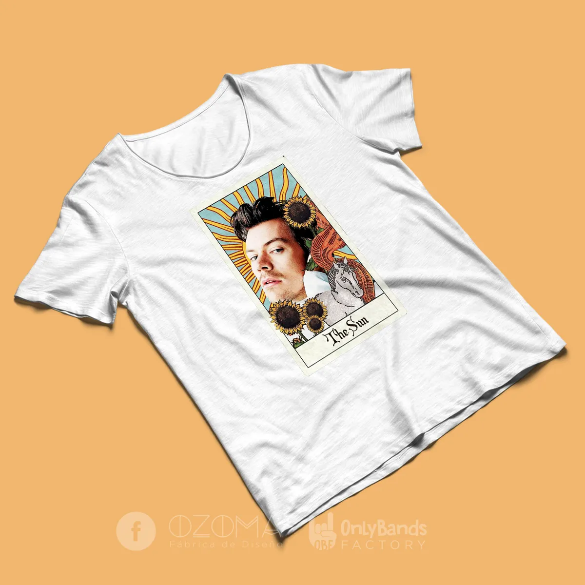 Playera Harry Styles The Sun Tarot - Modelo 7