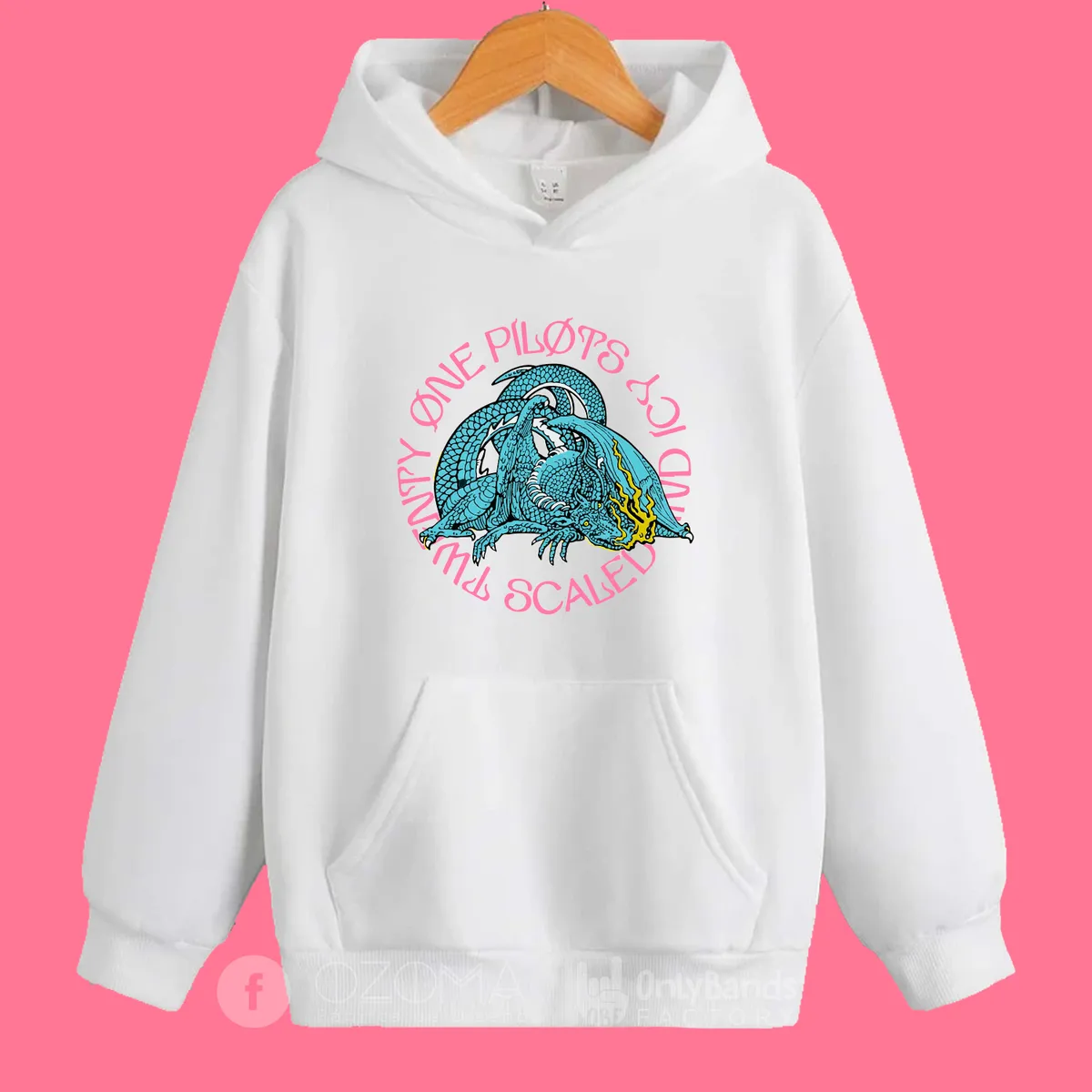 Sudadera Twenty One Pilots Scaled and Icy Dragon - Modelo 20