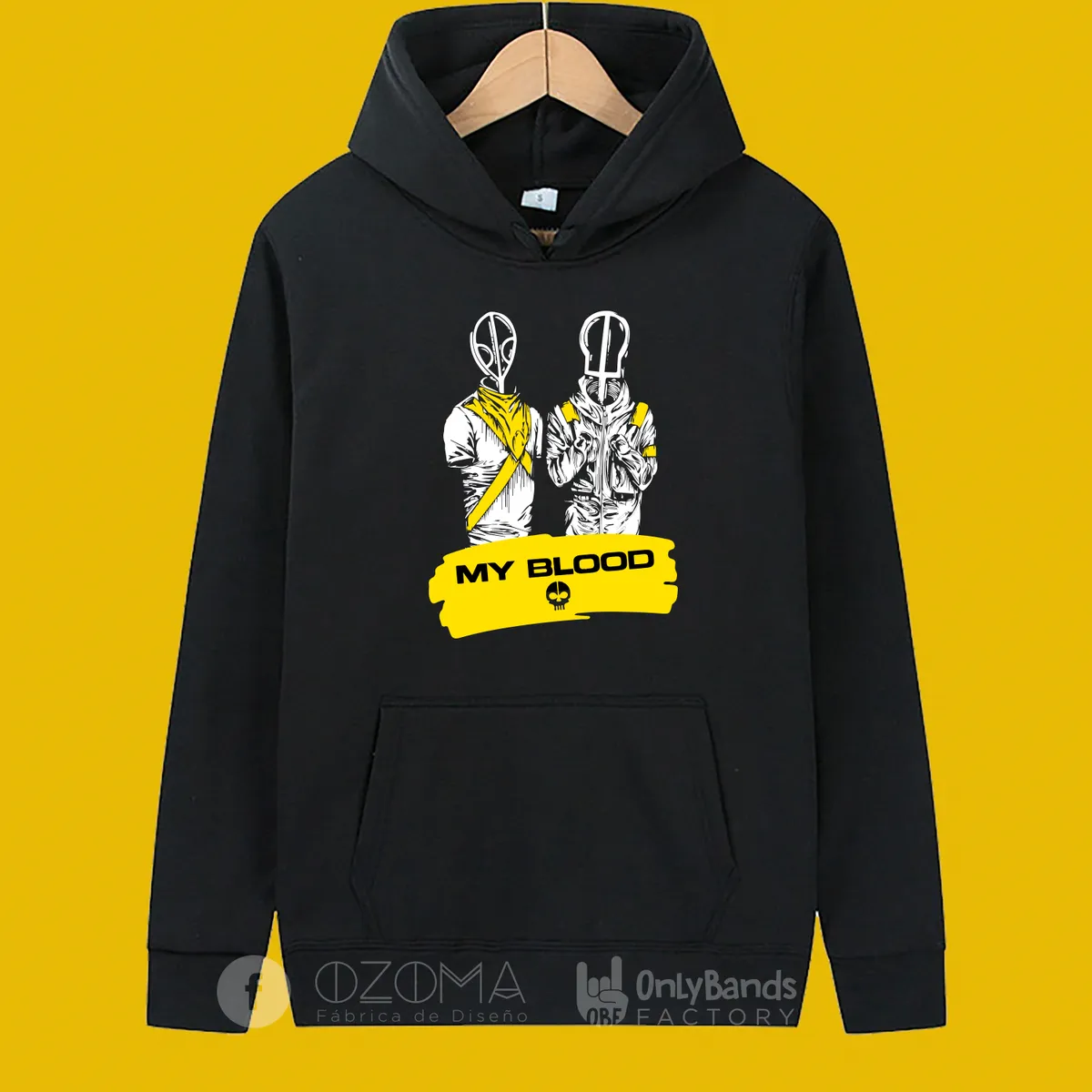 Sudadera Twenty One Pilots My Blood Masks - Modelo 25