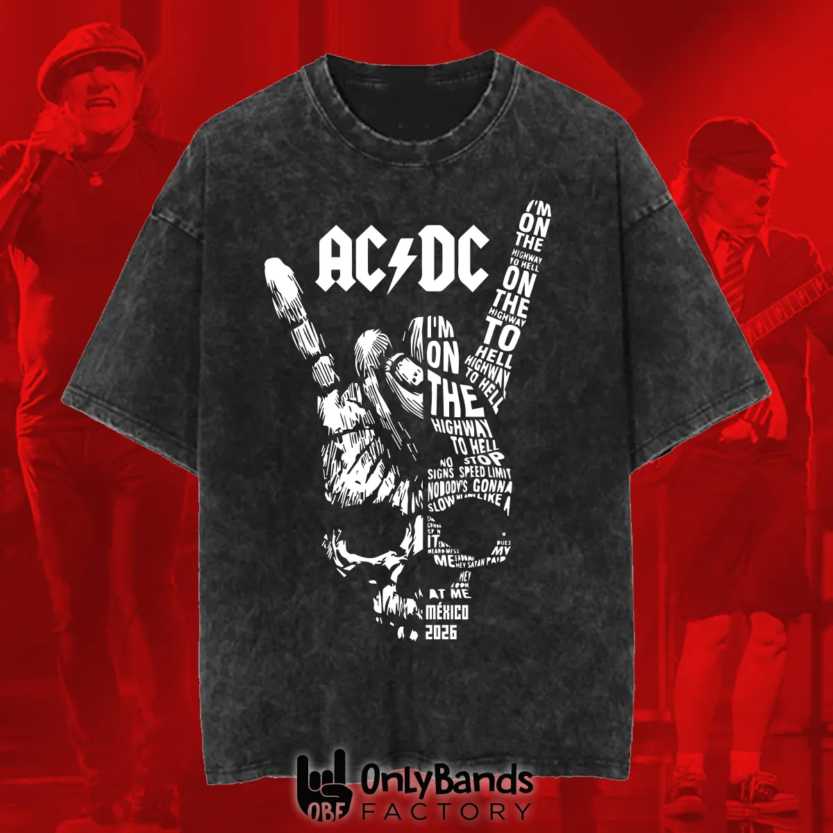 Playera AC/DC Highway to Hell - Modelo 5