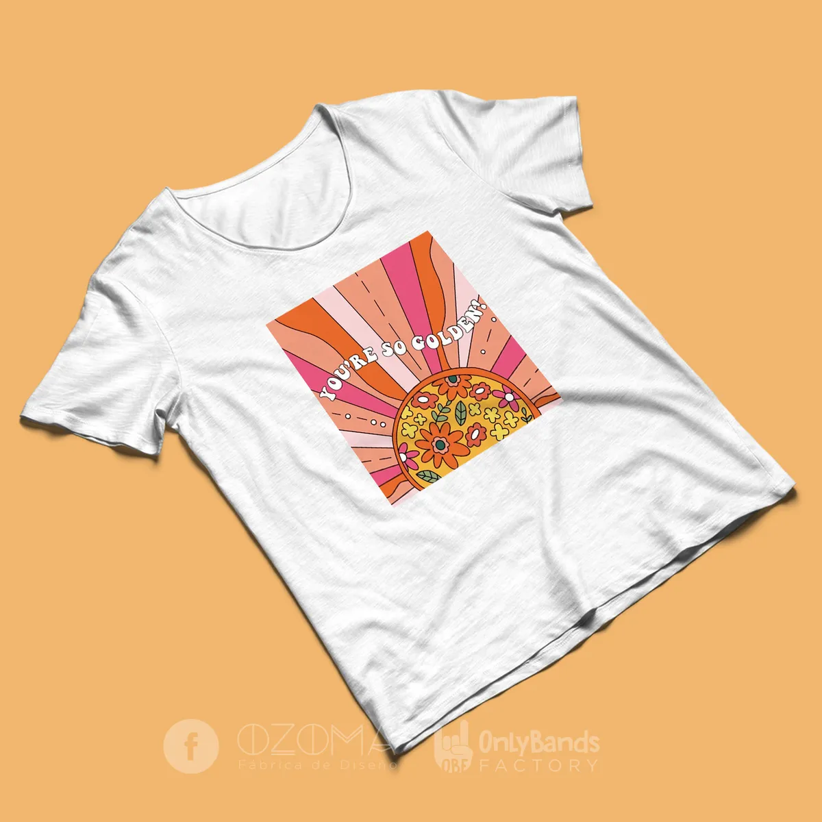 Playera Harry Styles Golden - Modelo 5