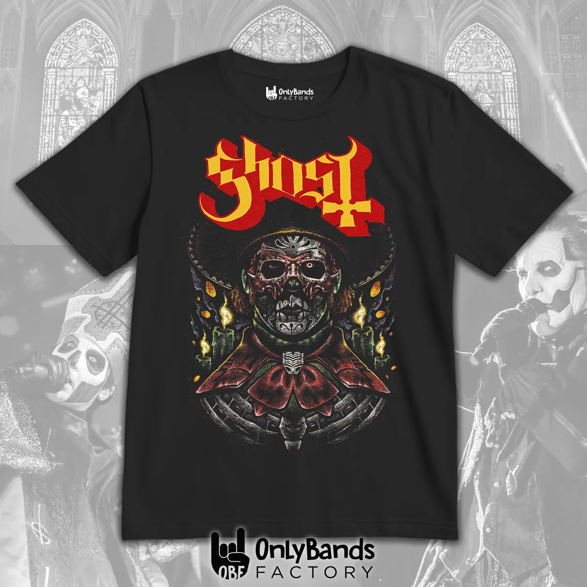 Playera Ghost Catrín - Modelo 13