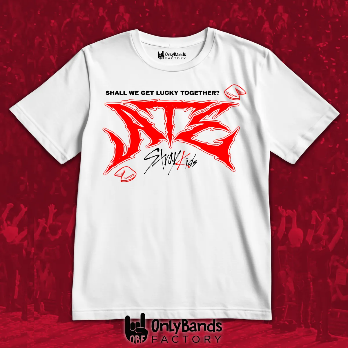 Playera Stray Kids ATE Lucky Together - Modelo 1