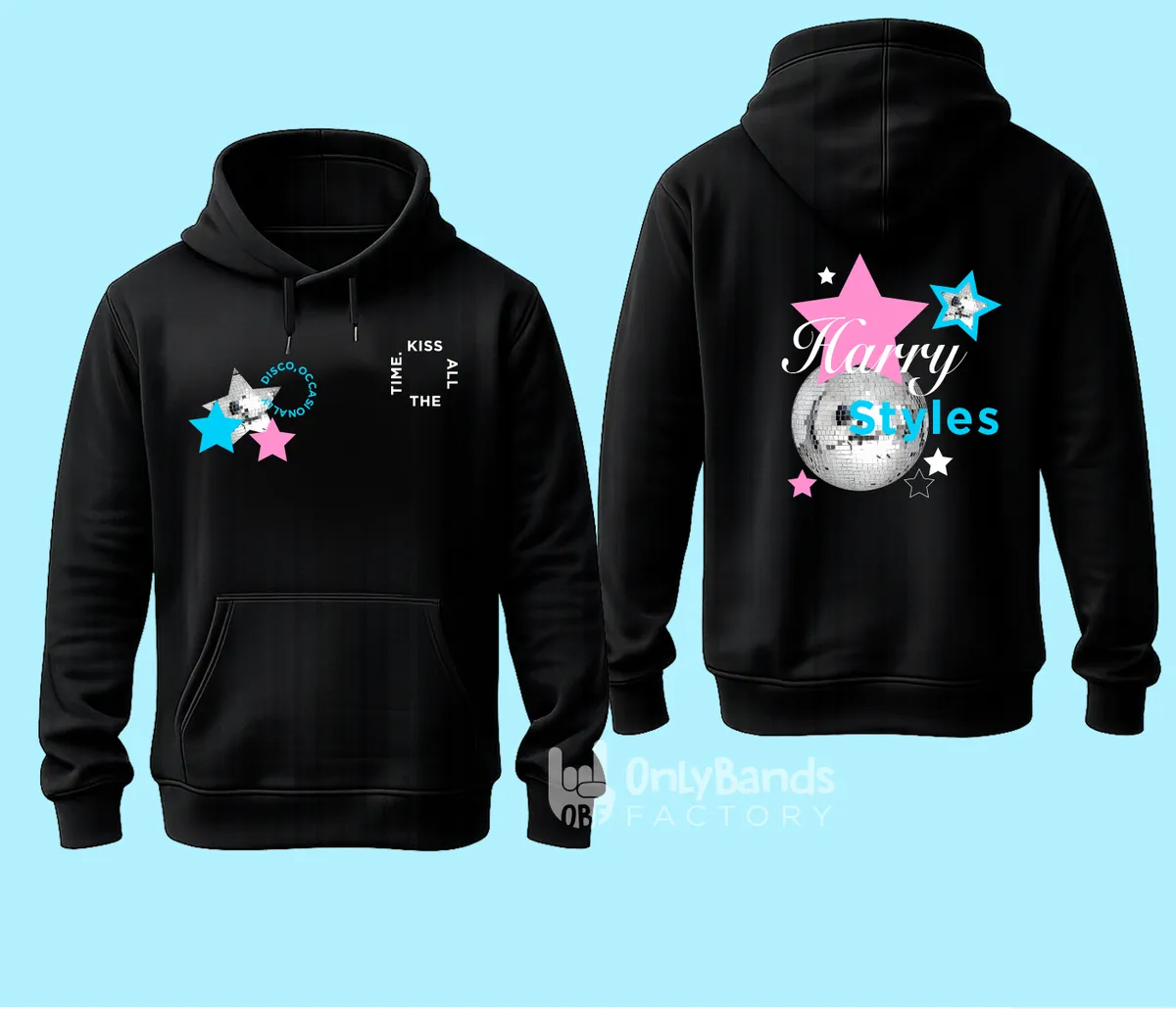 Sudadera Harry Styles Disco Stars Chest - Modelo 44