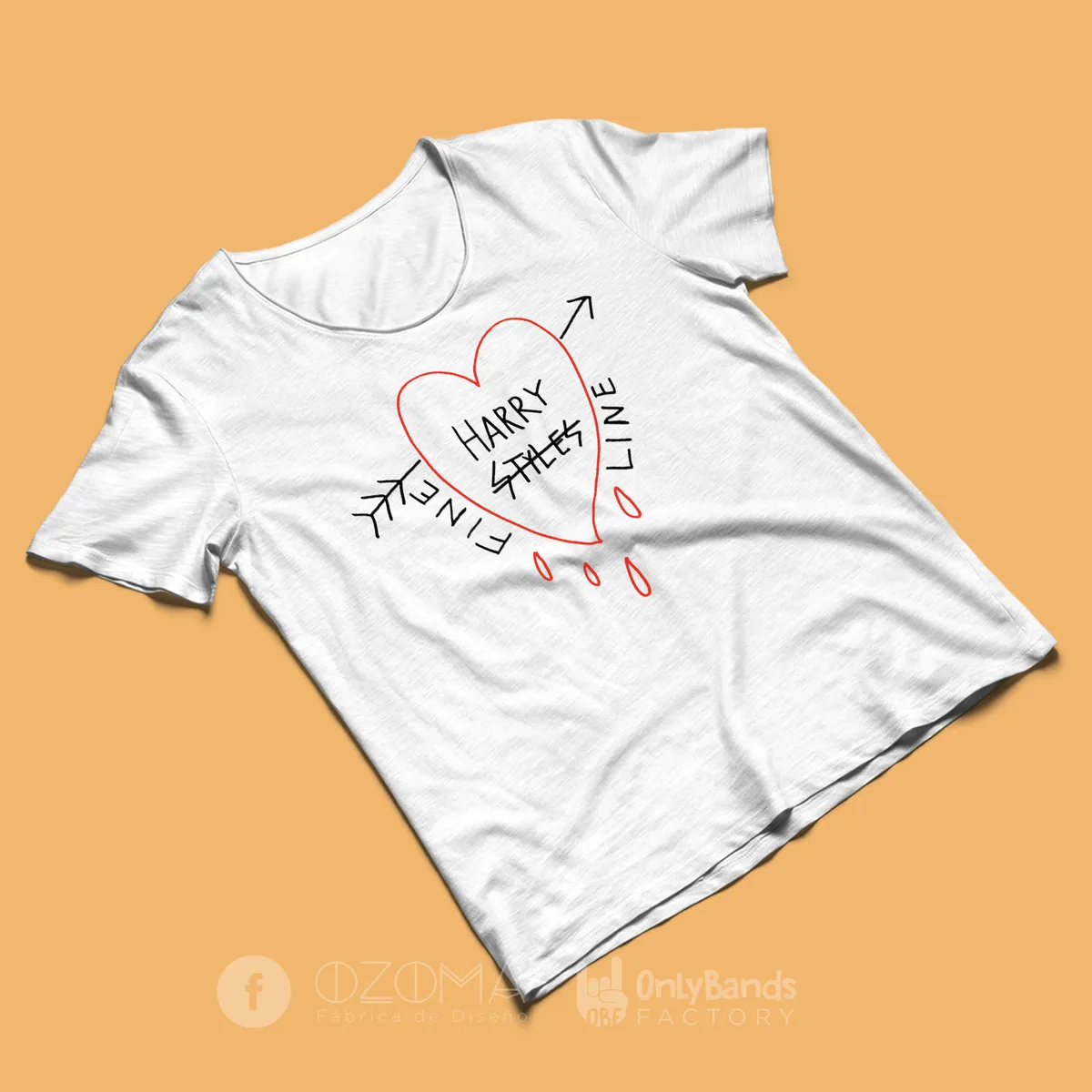 Playera Harry Styles Fine Line - Modelo 8