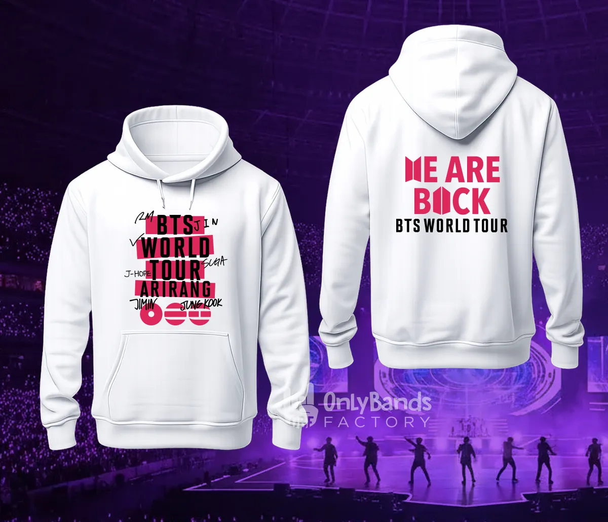 Sudadera BTS World Tour Arirang - Modelo 24