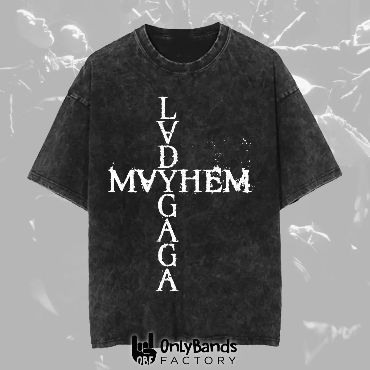 Playera Lady Gaga Mayhem Cruz - Modelo 9