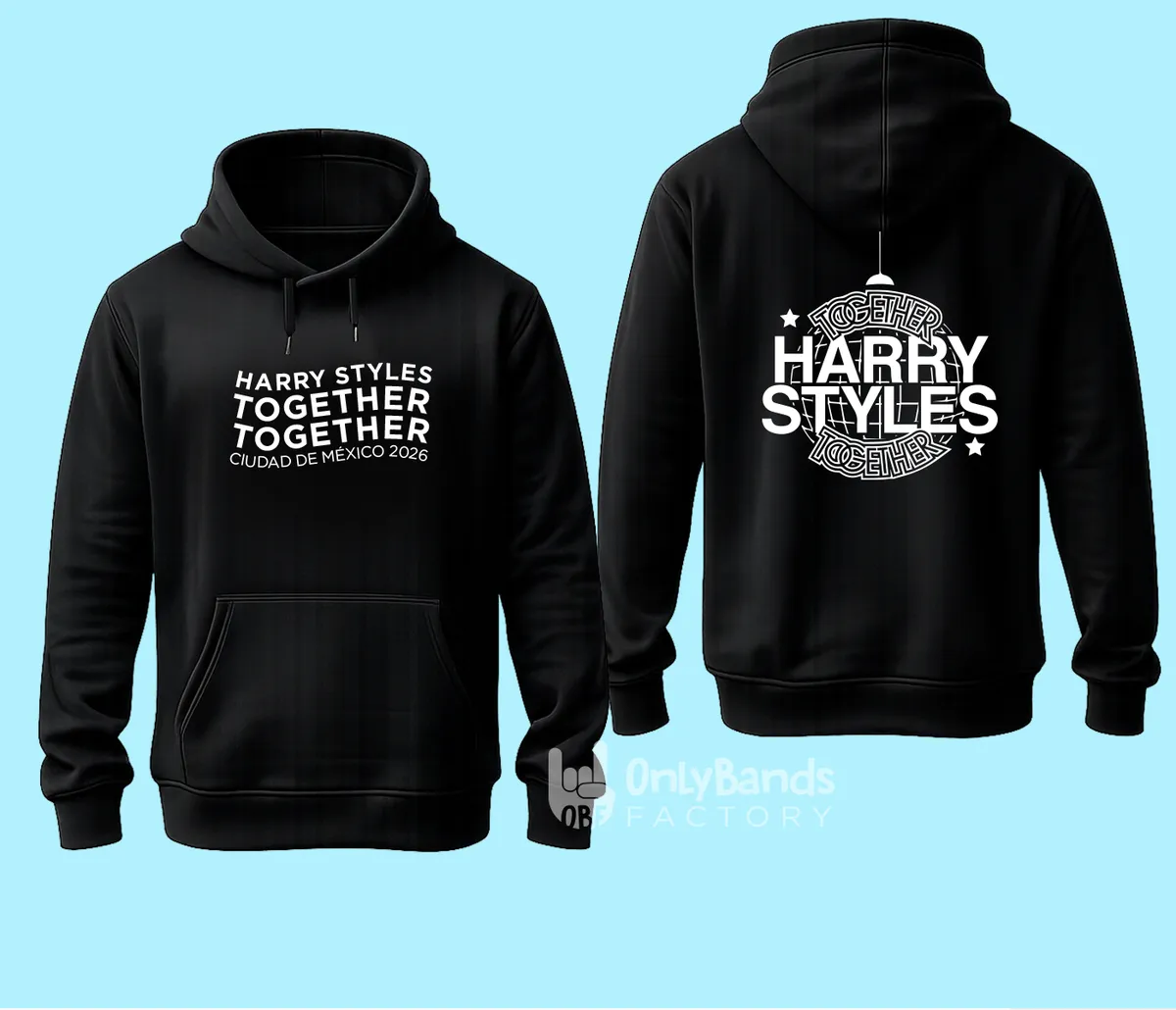 Sudadera Harry Styles Together Disco Ball CDMX - Modelo 41