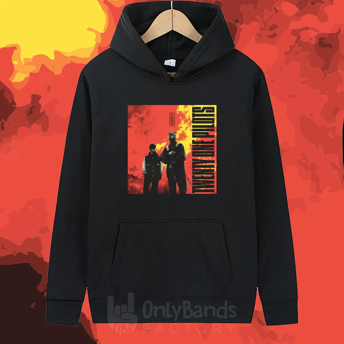 Sudadera Twenty One Pilots Silhouettes Vertical - Modelo 16