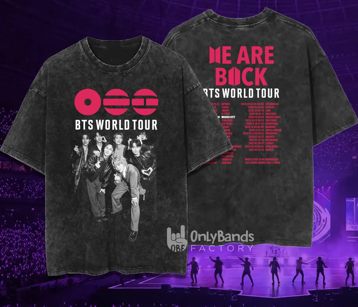 Playera BTS Ariang - Modelo 3