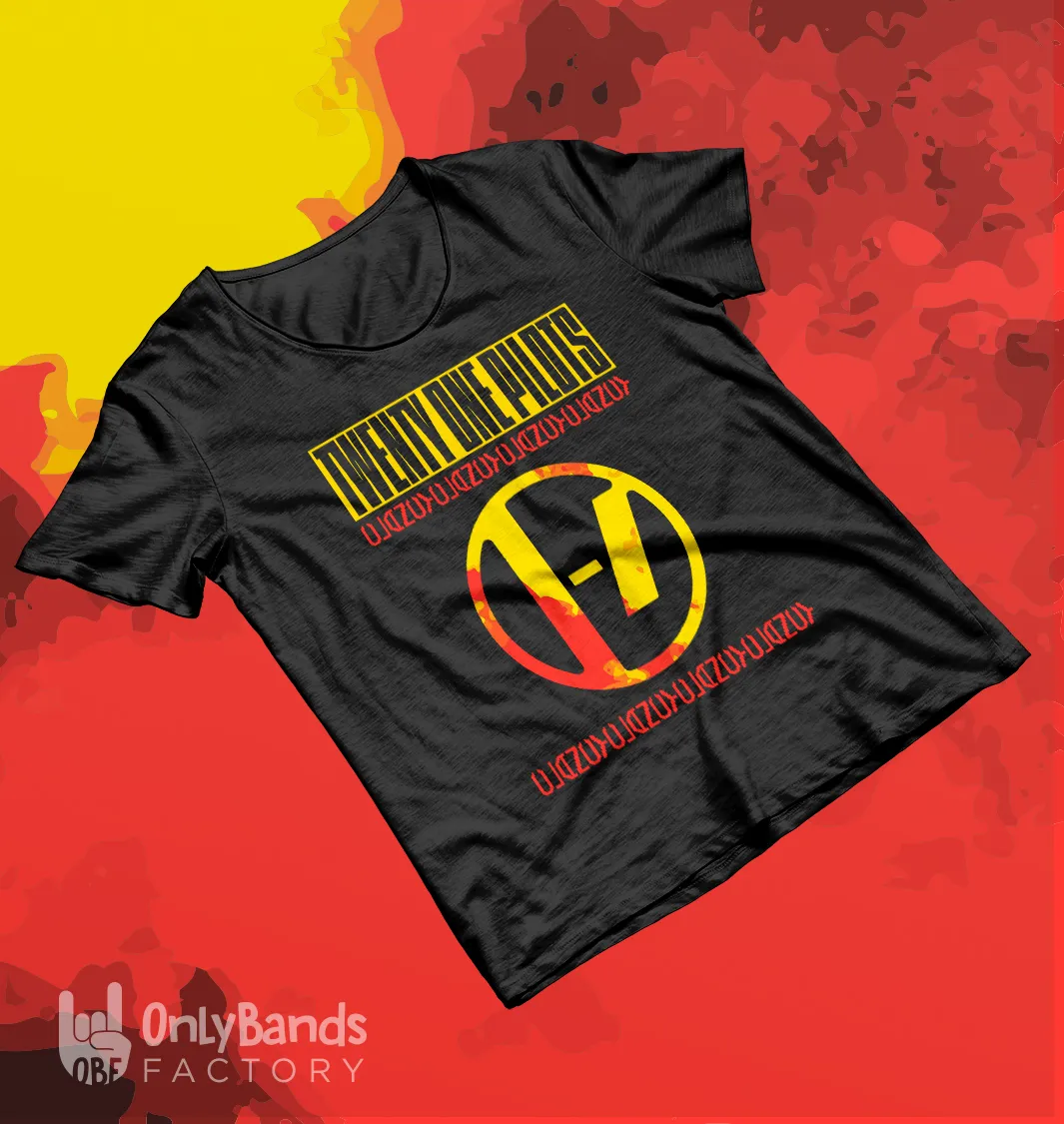 Playera Twenty One Pilots Trench Logo Runes - Modelo 5