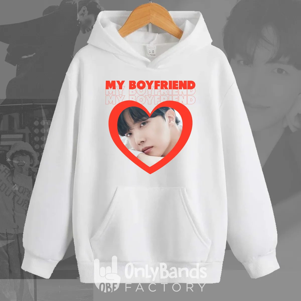 Sudadera J-Hope My Boyfriend - Modelo 3