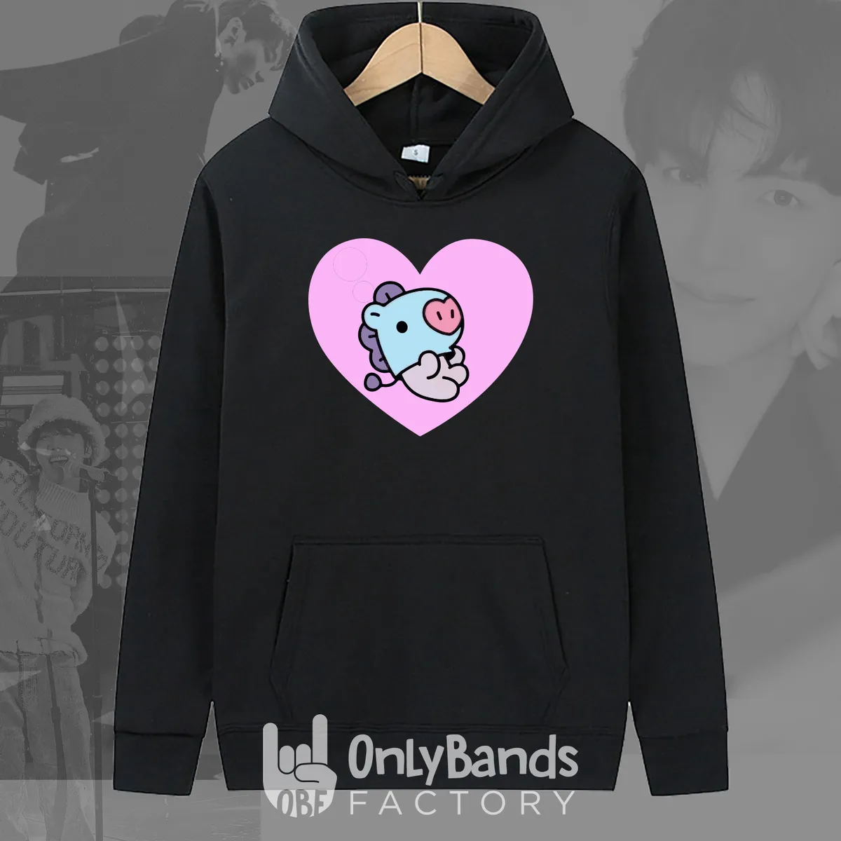 Sudadera J-Hope Mang Corazón - Modelo 9