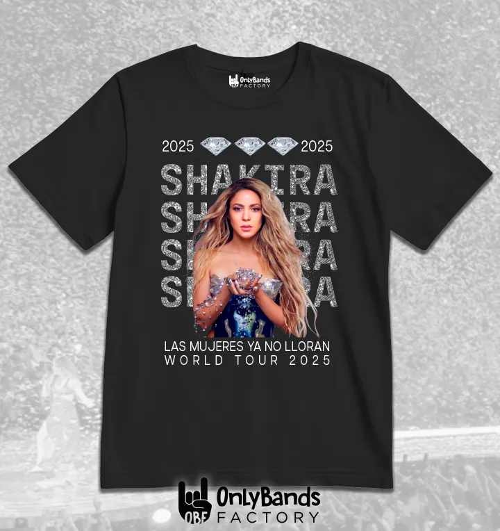 Playera Shakira Shakira World Tour 2025 - Modelo 4