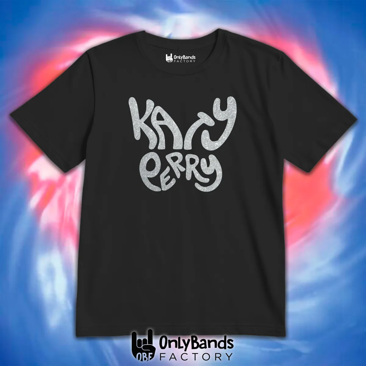 Playera Katy Perry Katy Perry Nombre Glitter - Modelo 15