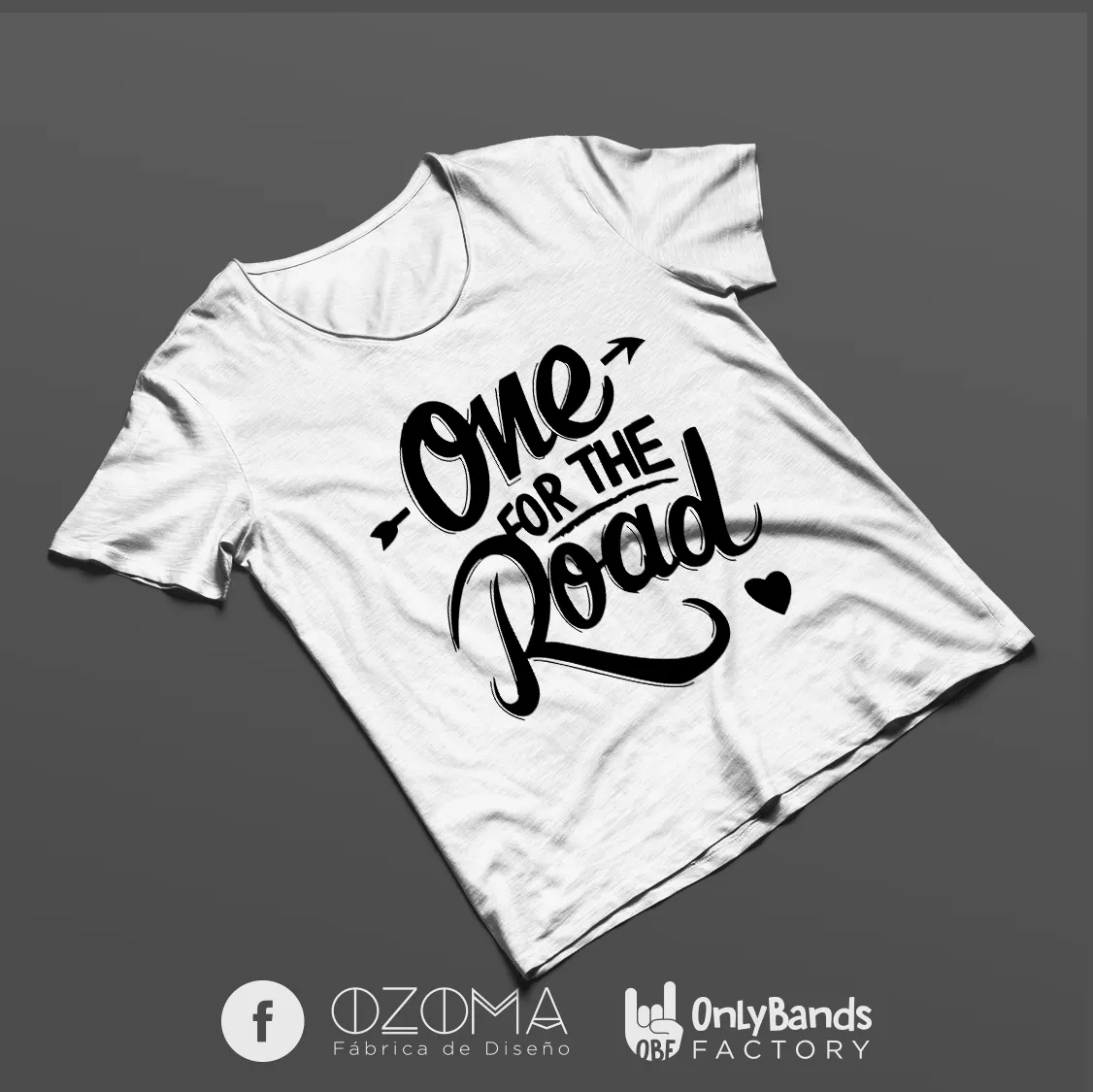 Playera Arctic Monkeys One For The Road - Modelo 1
