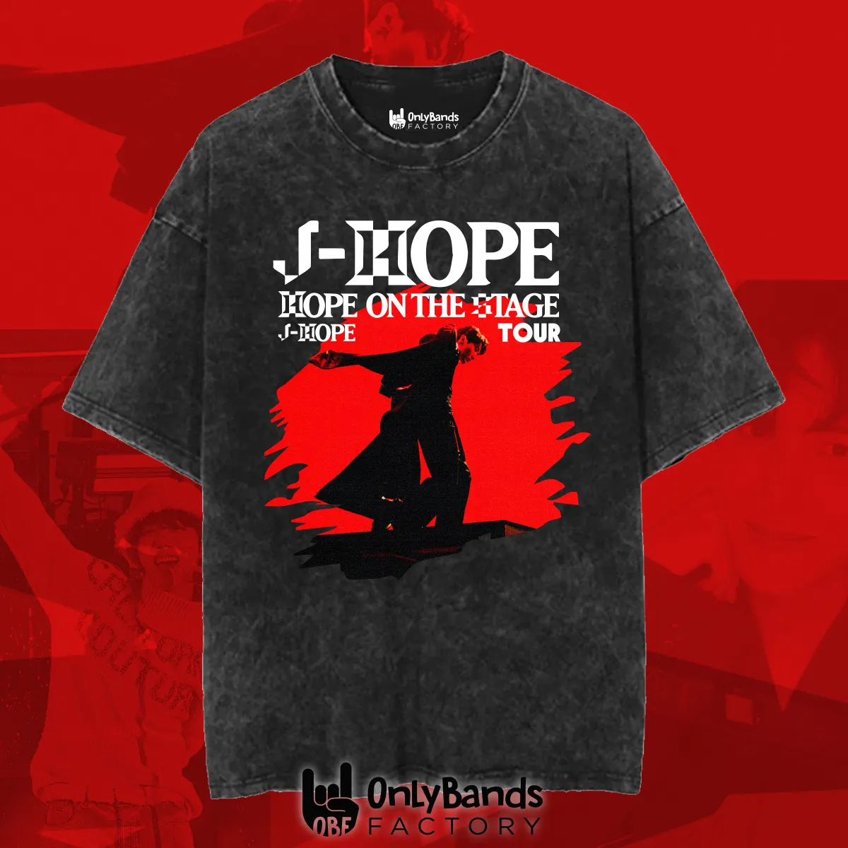 Playera J-Hope Hope On The Stage - Modelo 1